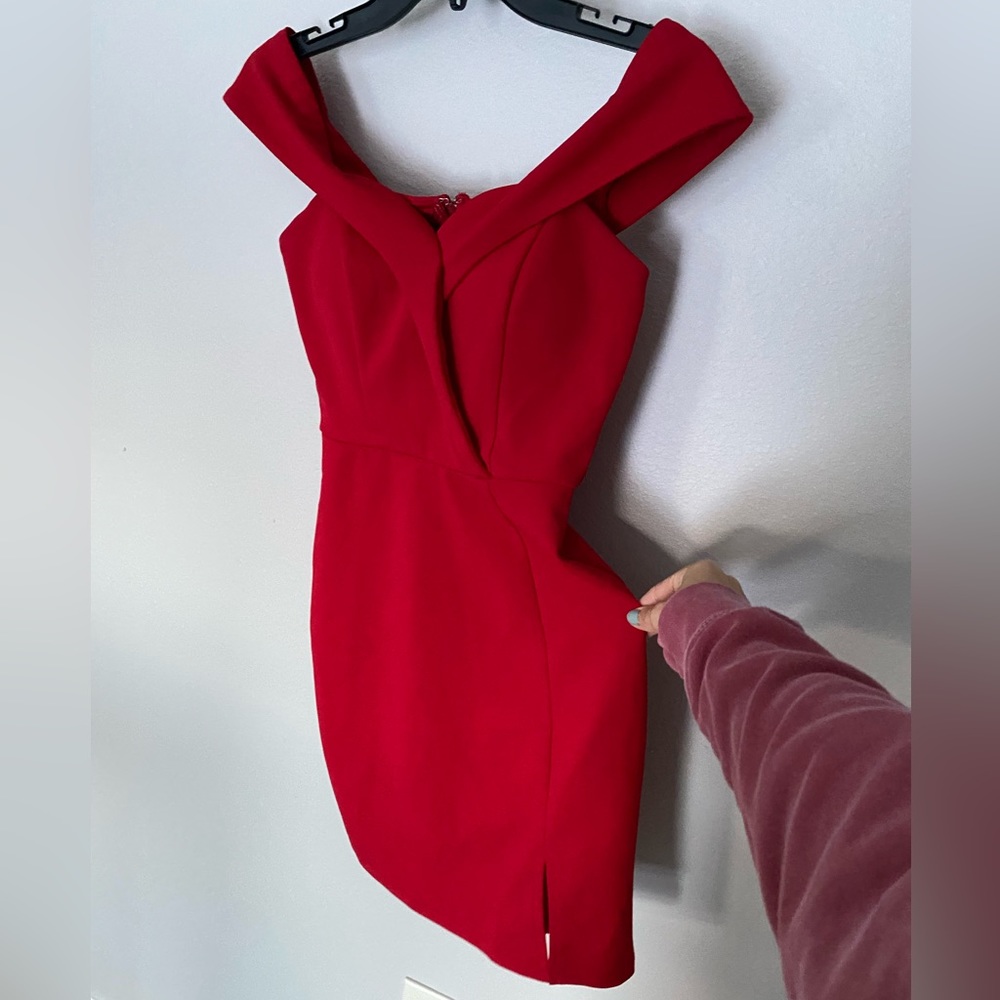Speechless Red Cocktail Dress